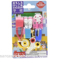 Iwako Japanese Eraser Set School Accessories B0017YO4KK